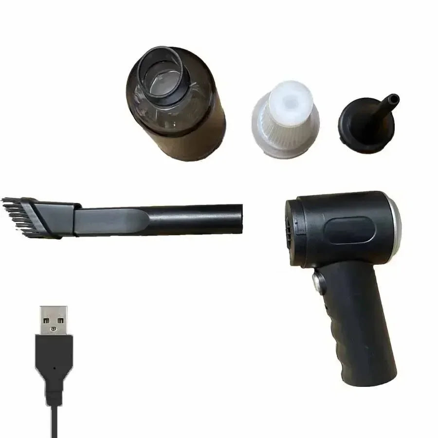 Hot-selling portable wireless mini car vacuum cleaner multifunctional hand-held rechargeable vacuum cleaner car home two-in-one
